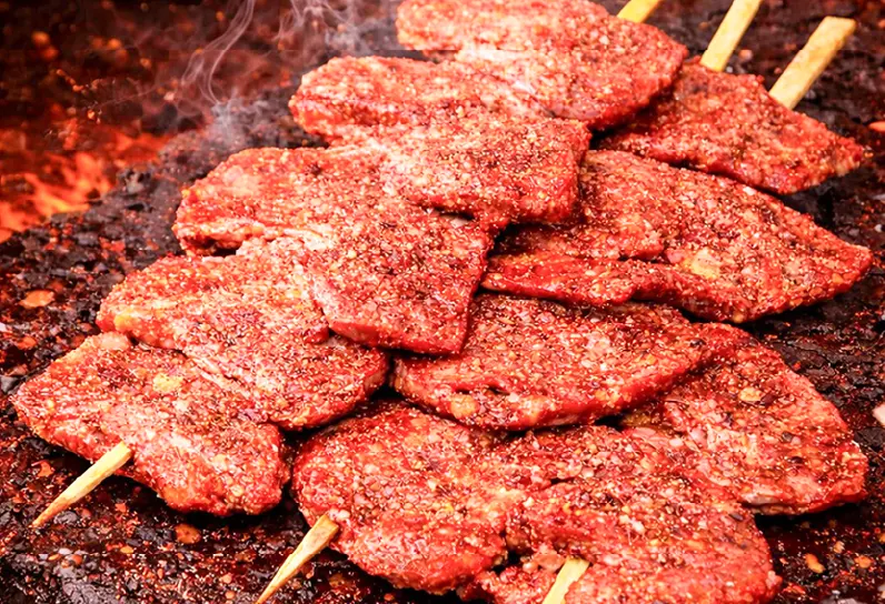 牛タン串（日本のわんぱく小僧）