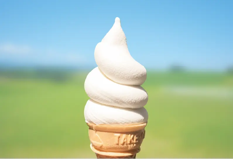 阿蘇ミルクソフトクリーム（THE KABUKI ROCKSTARS）