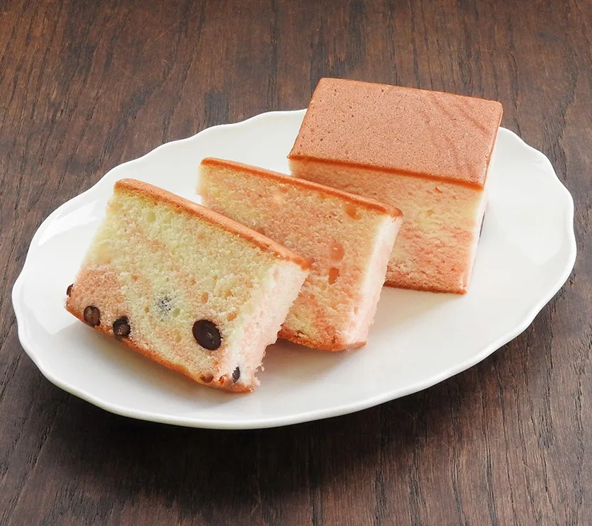 さくらマーブルケーキ